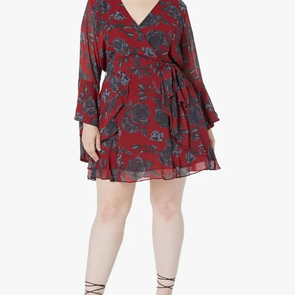 city chic red floral dress I Advise Women on What to Wear to Work--Here Are 7 Approved Summer Outfits